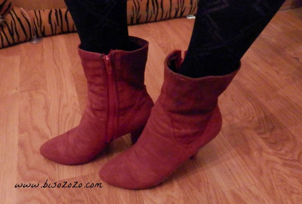Red booties