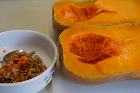 Prepare & Cook the Butternut Squash