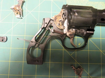 Removing the Hammer and Trigger Springs