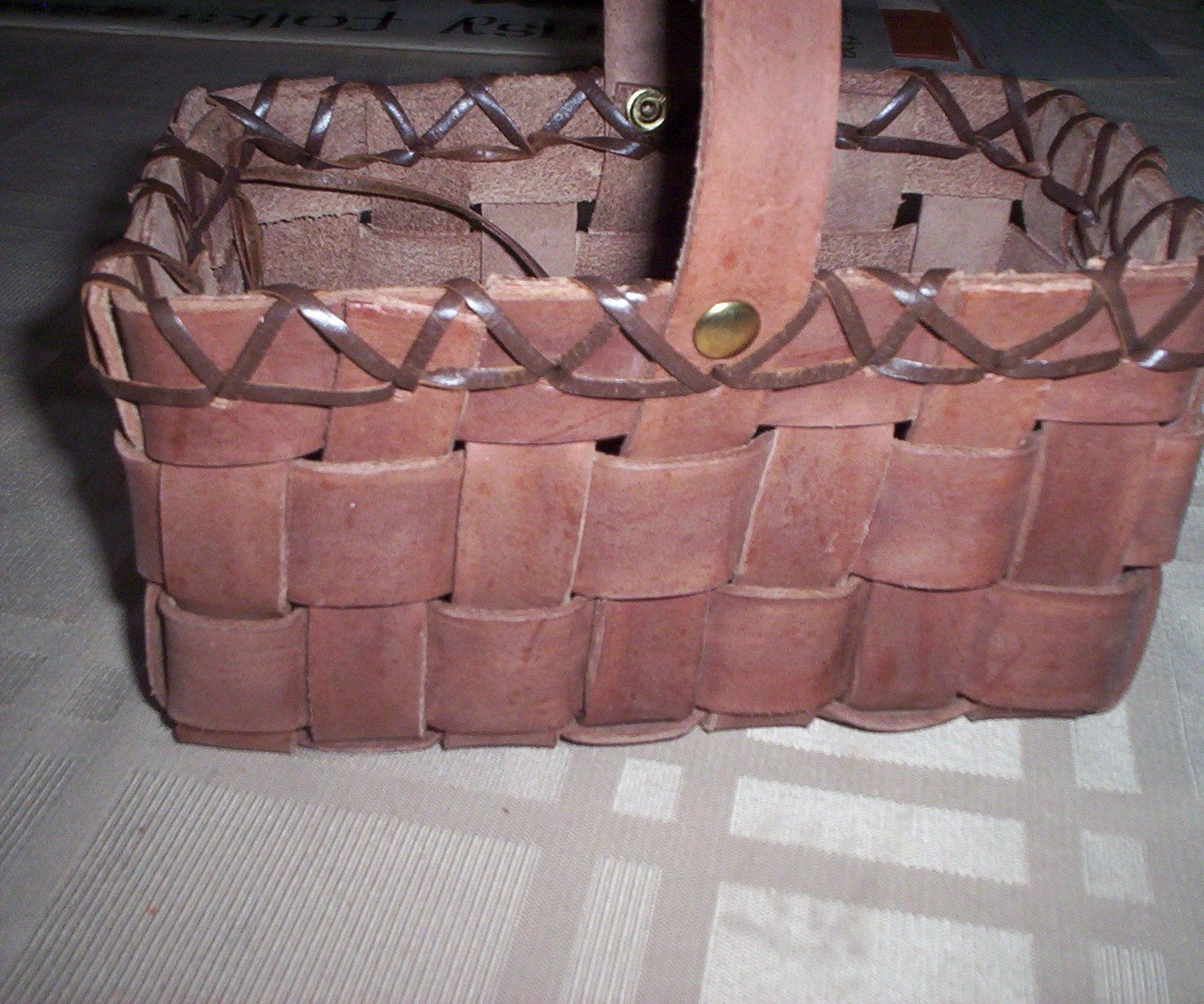 A Leather Basket, Gift