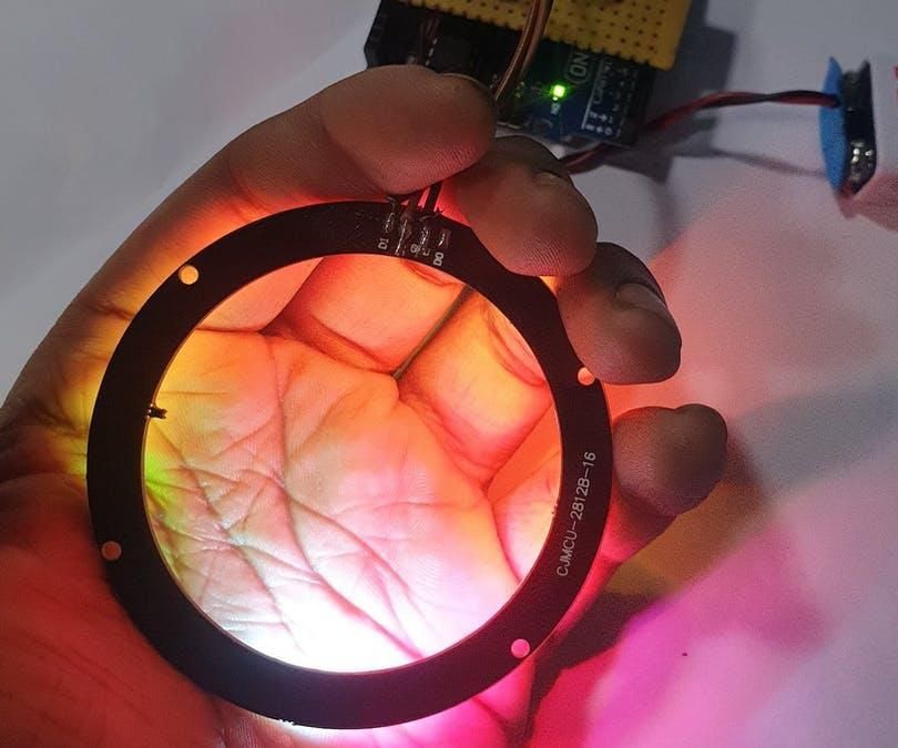 Portable RGB Lighting for Photography/Selfie - Battery Operated