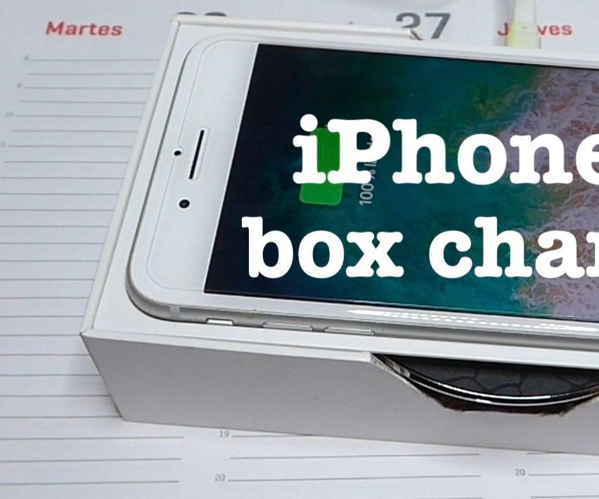 "Charging Box Base" for IPhone 8 Plus