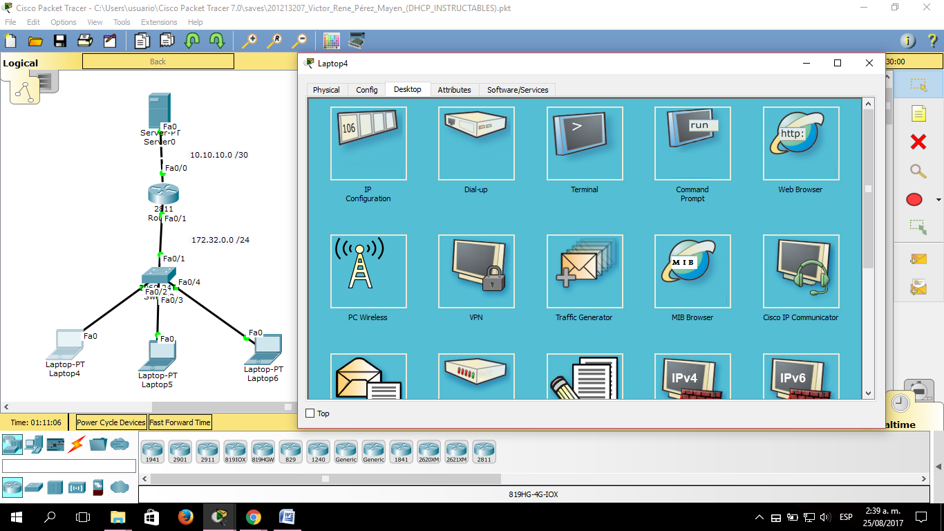 How to Configure DHCP in Cisco Packet Tracer : 14 Steps - Instructables