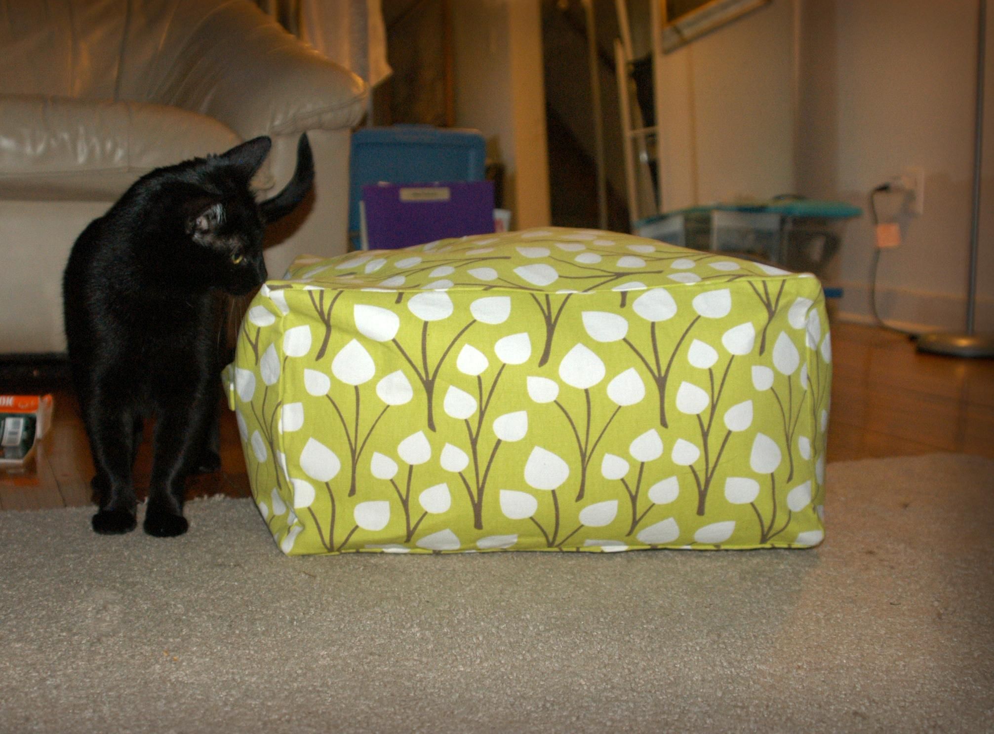 How to Sew a Stylish Pouf Floor Cushion