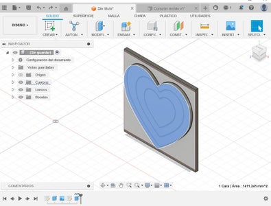 Extruir El Boceto Del Primer Relieve