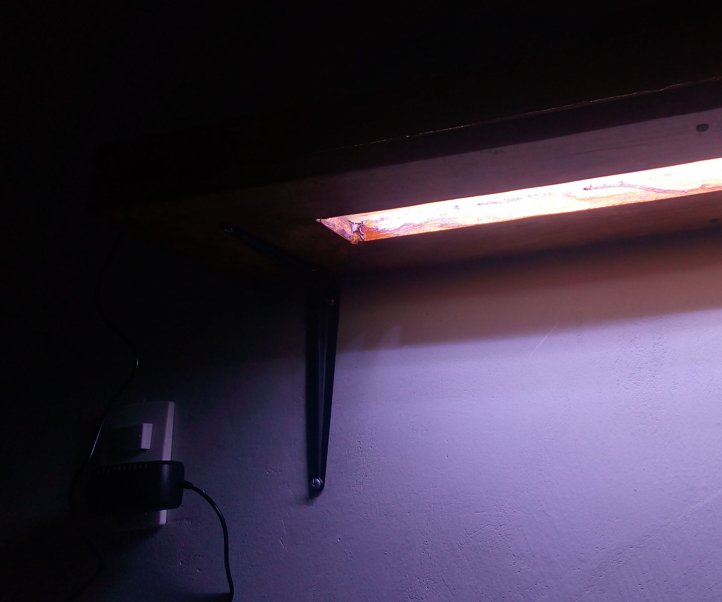 LED Light Shelf