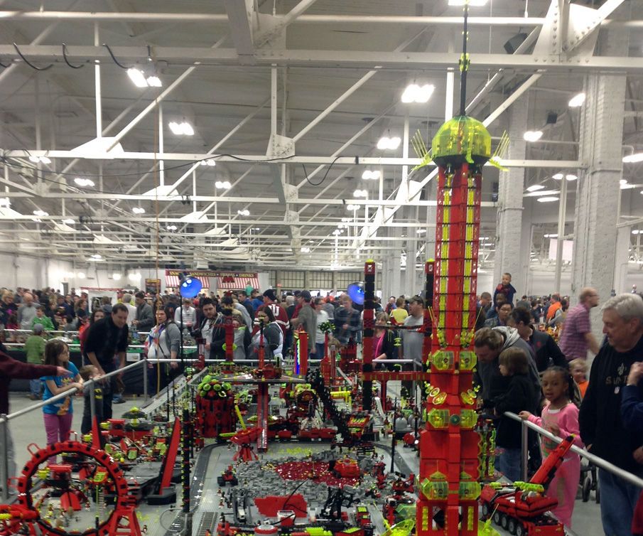 Large Collaborative Lego Displays