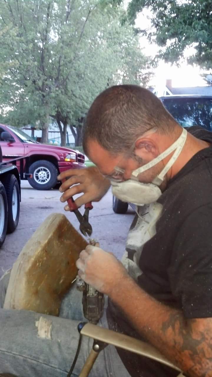 After Its Completely Covered in Foil You Fiberglass the Whole Outside 