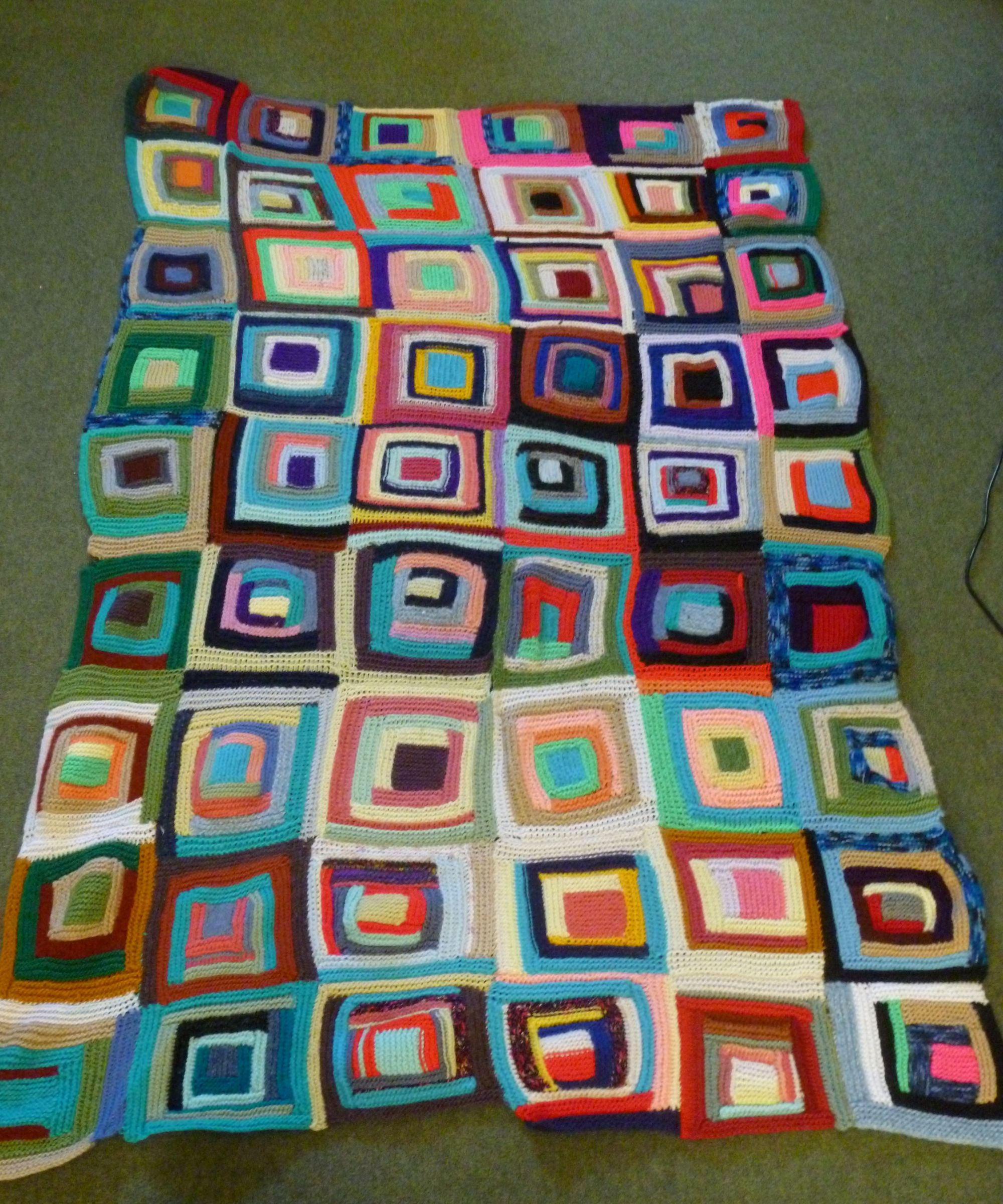 Log Cabin Blanket