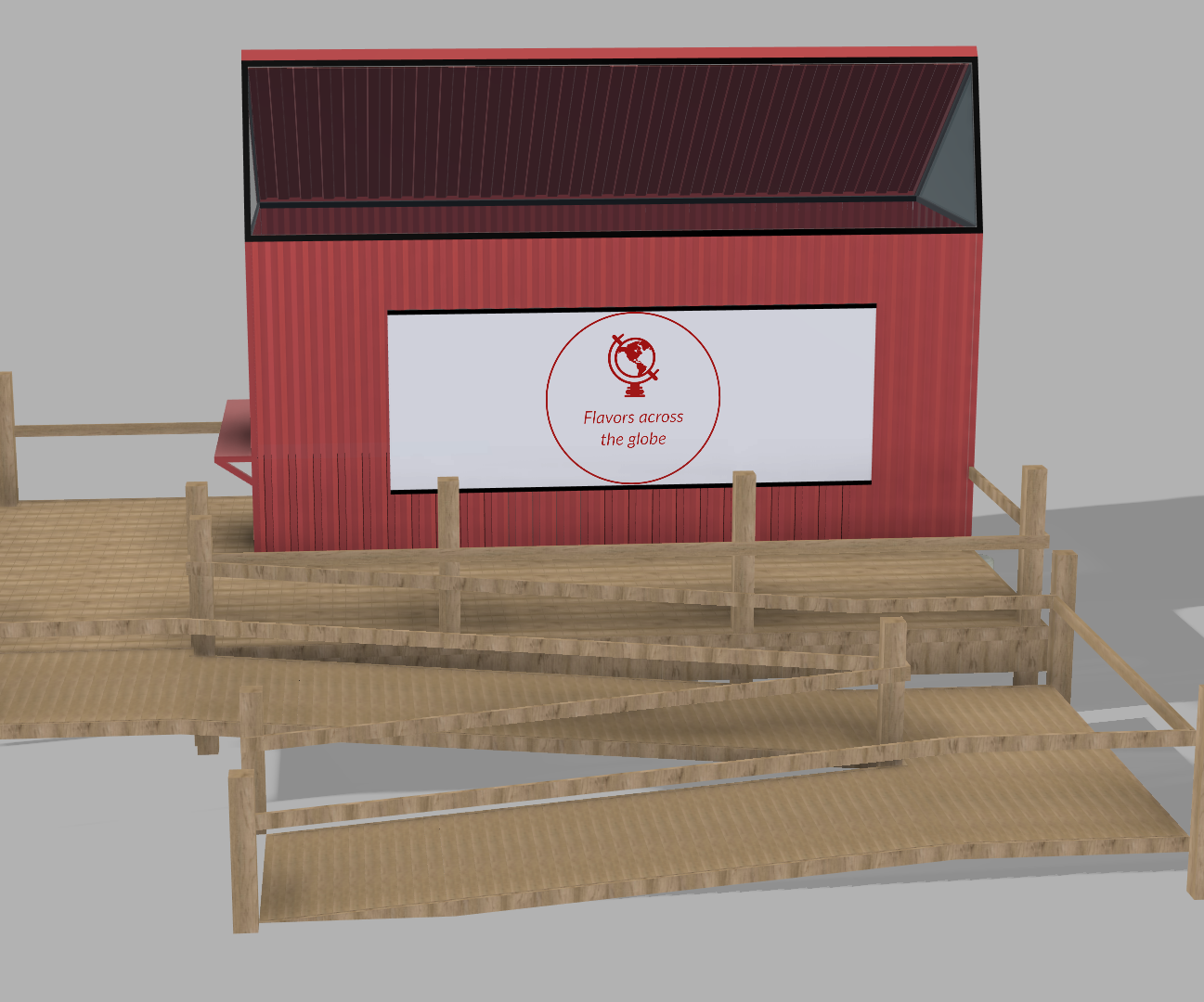 Flavors Across the Globe Modular Shipping Container Restaurant. : 7 ...