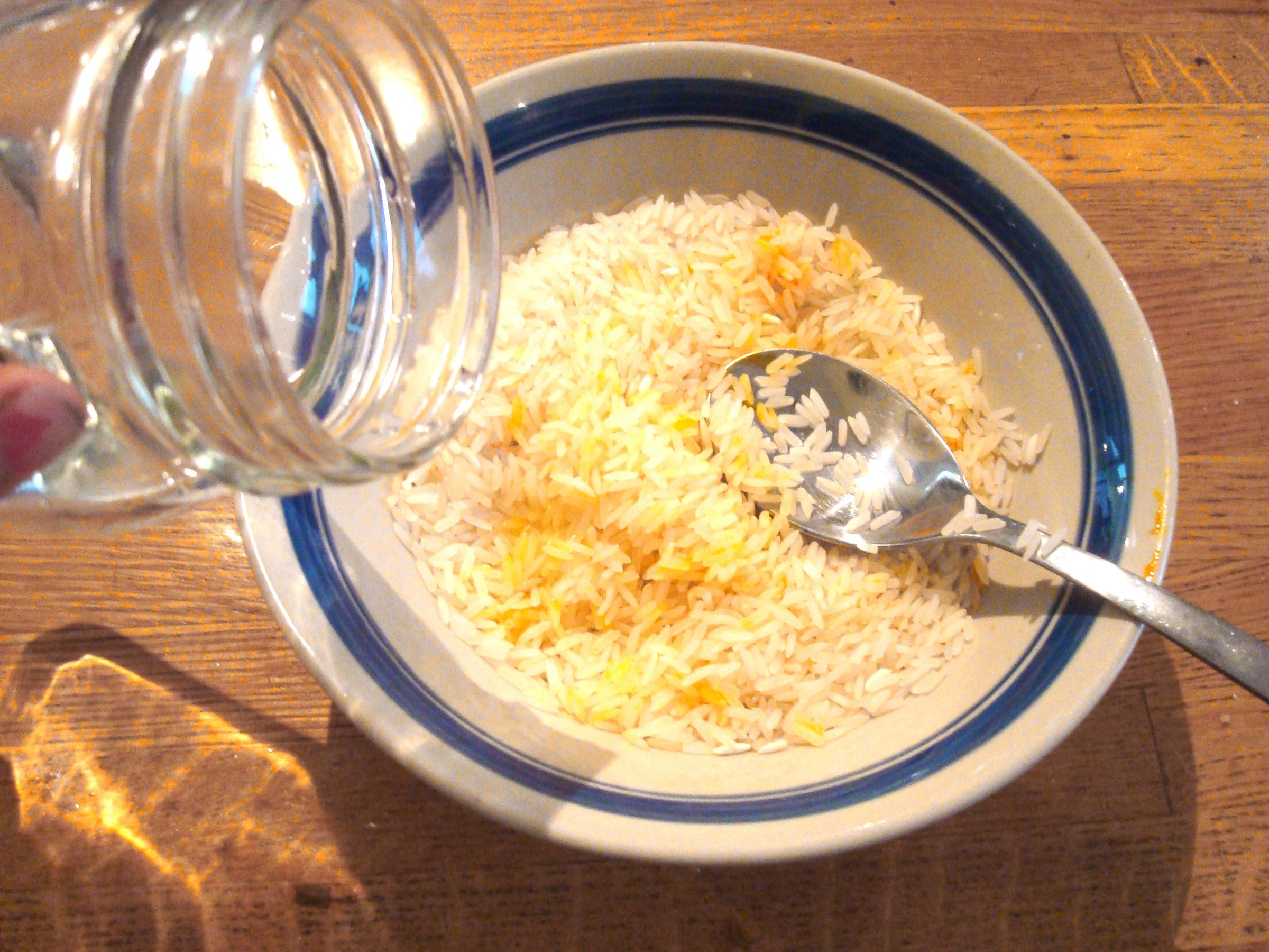 Colorful Holiday Rice Decorations