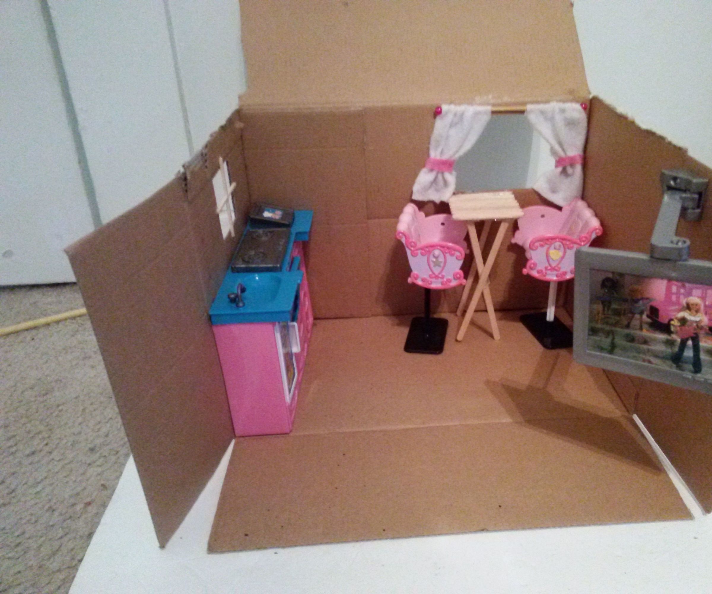 Doll Sized Kitchen.