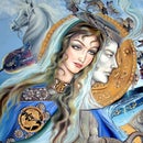 How to Create Cloud and Tree in Miniature Painting?