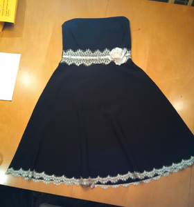 Prepping the Dress and Eggs 