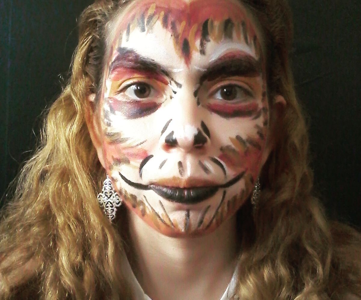 Monkey Face Paint
