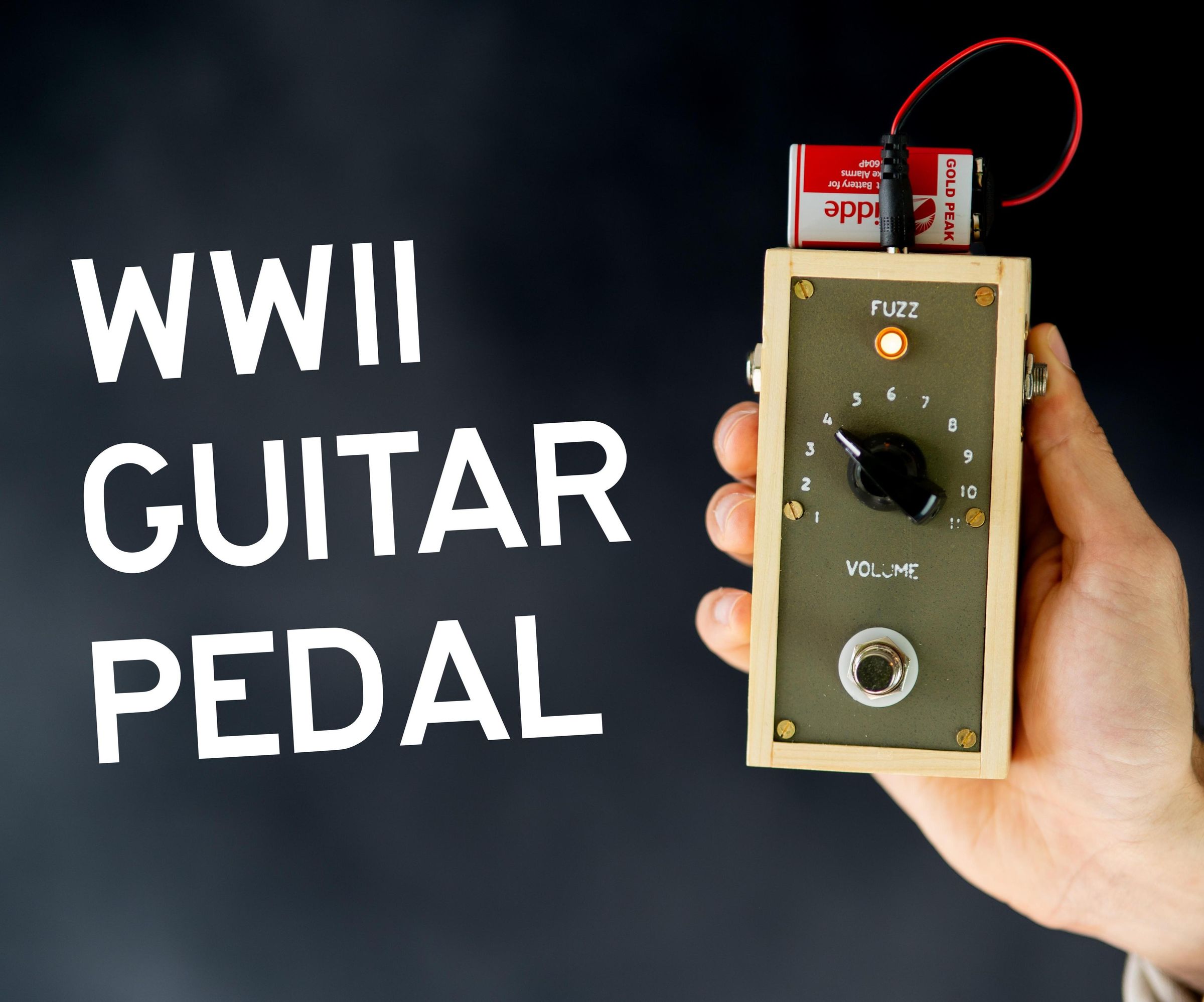 Prototyping a Guitar Effects Pedal Using 1940s Design Conventions