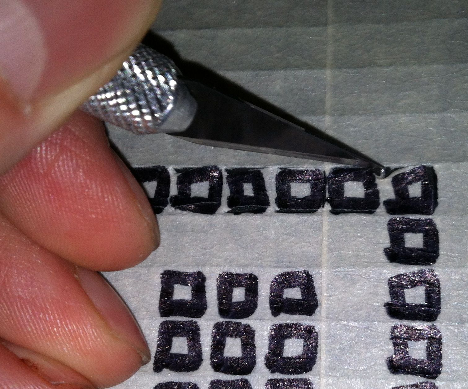 Simple QR Code Spray Paint Stencil 7 Steps (with Pictures