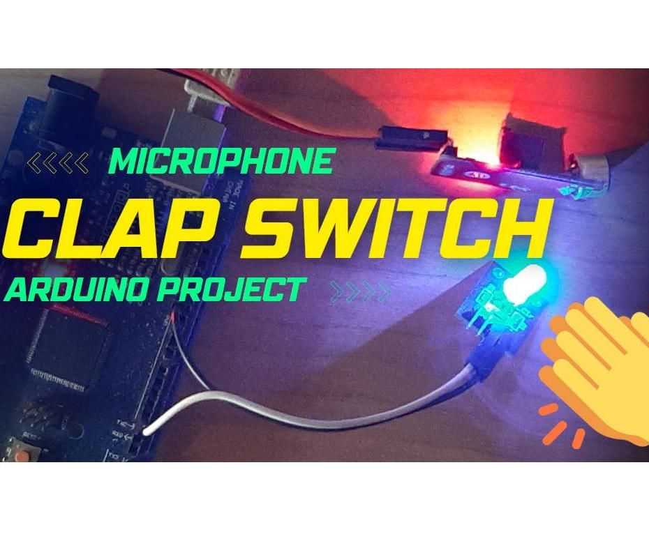 Clap Switch Using Sound Sensor & Arduino