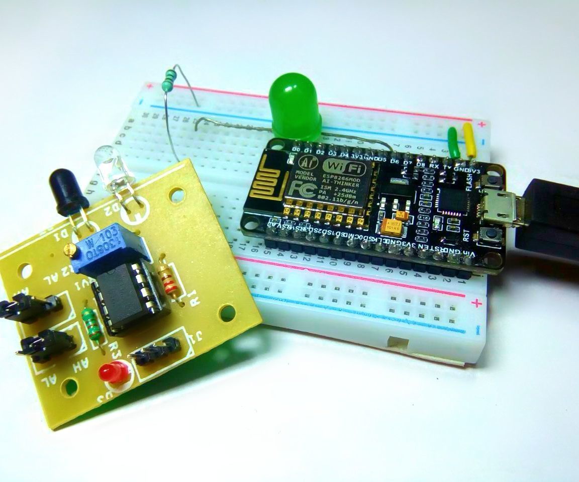 Interface InfraRed Sensor Using NodeMCU
