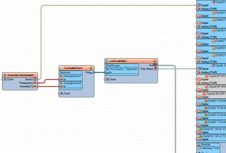 In Visuino Connect Components