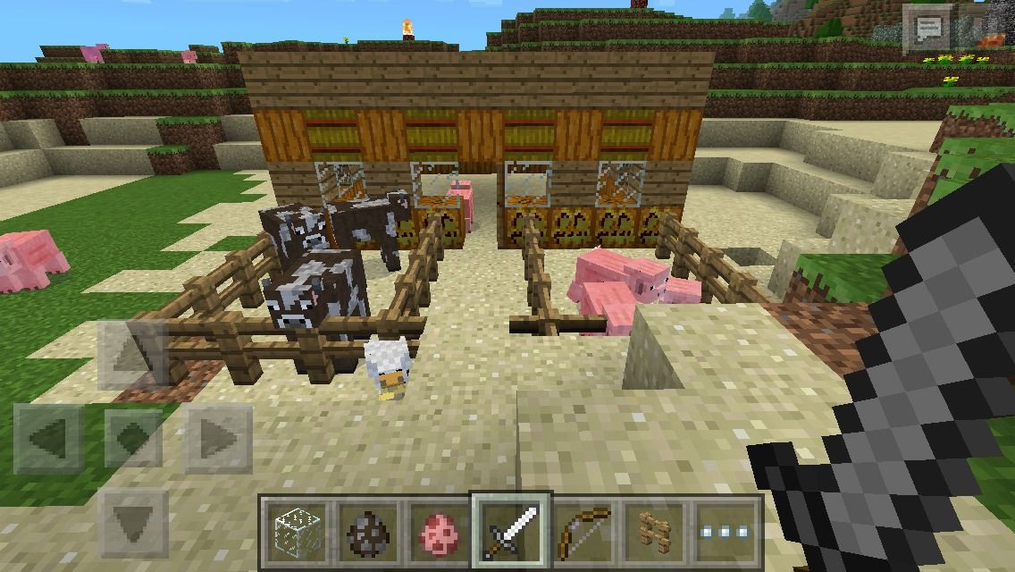 Awesome Minecraft Farm Style House!