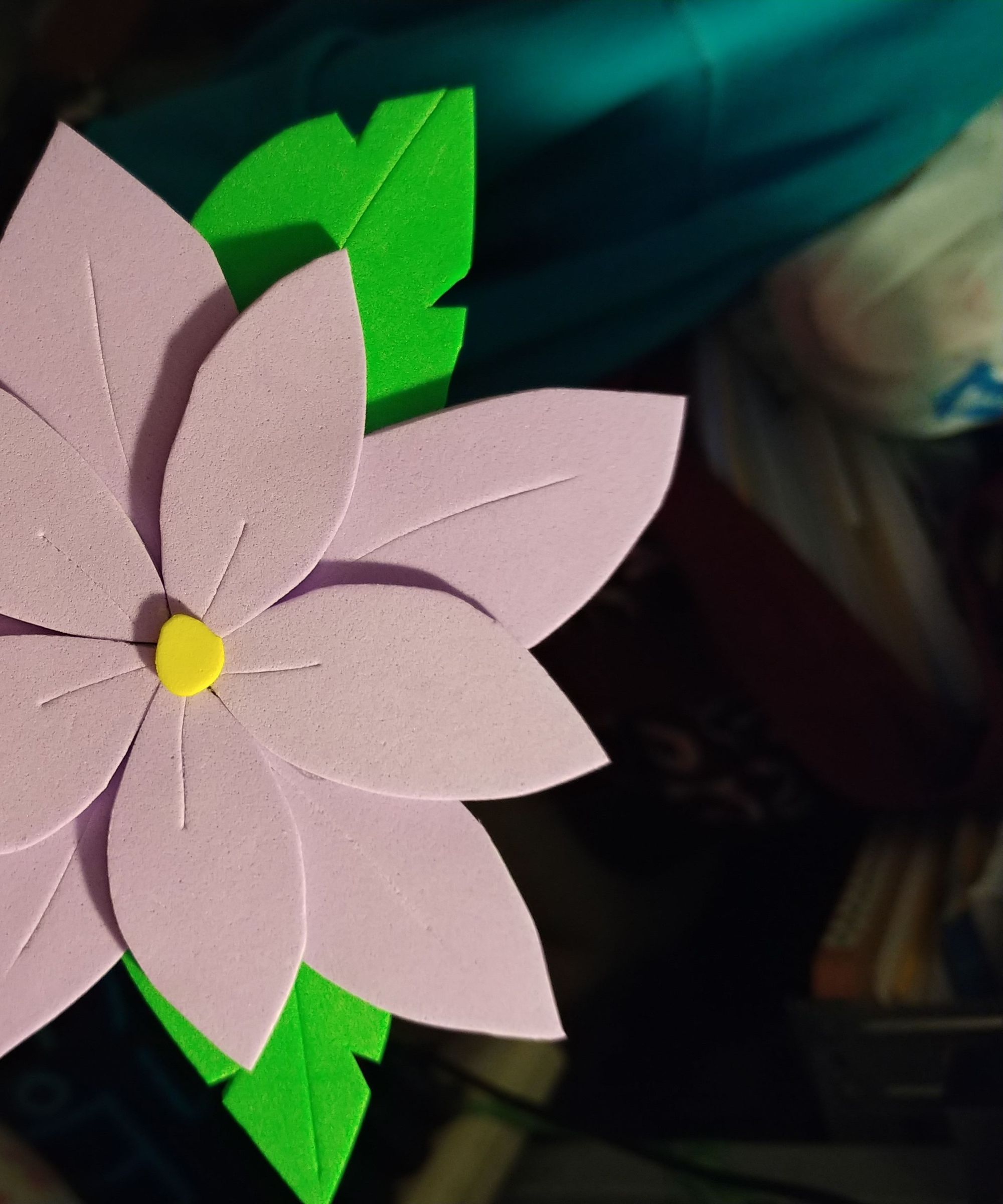 How to Make a Floral Craft Foam Card