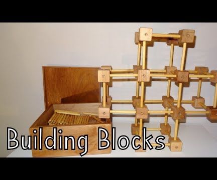 Wooden Toy Building Blocks