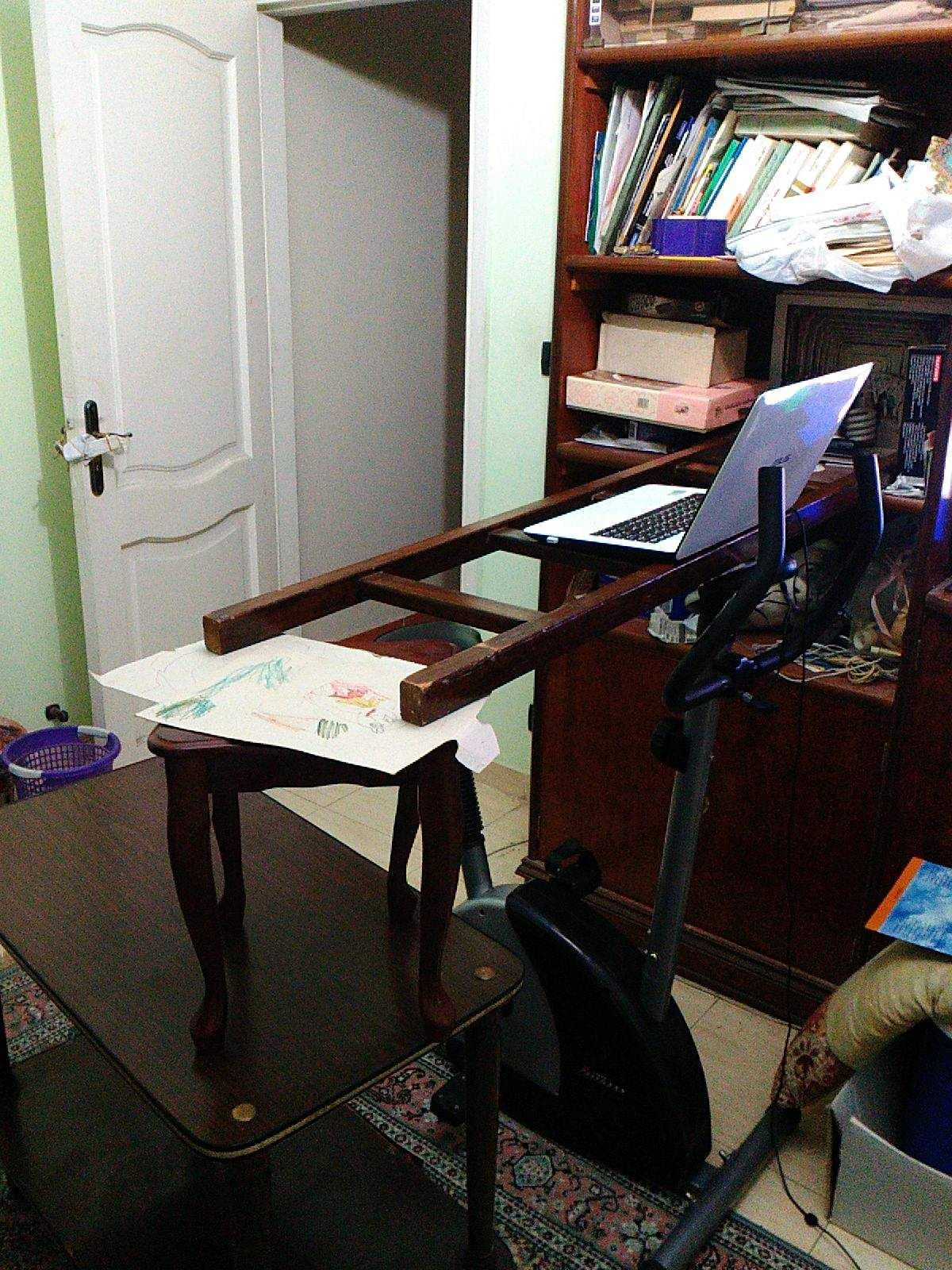 How I Made Cycling Desk in 5 Minutes (with Pictures) Instructables