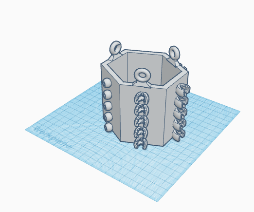 3D-Printable Interlocking Planters