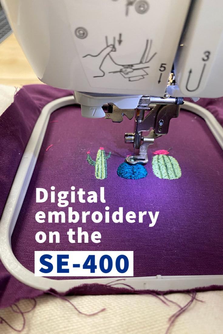 Digital Embroidery Machine Setup 