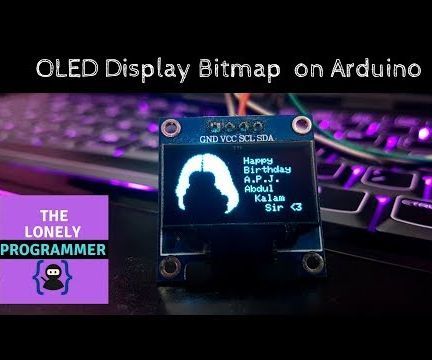 Arduino Tutorial : OLED Display Bitmap on Arduino