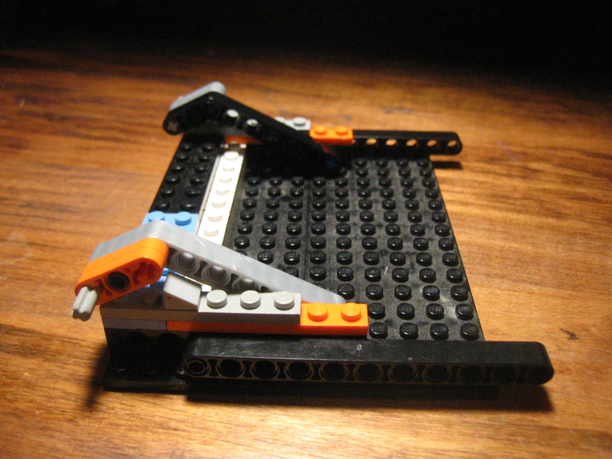 Adjustable LEGO Tablet Stand 3 Steps Instructables