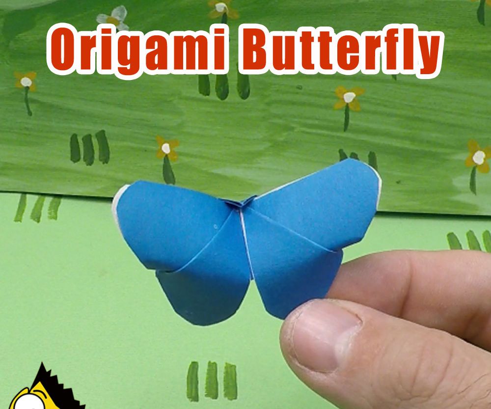 How to Make an Origami Butterfly - Origami BEST #origami