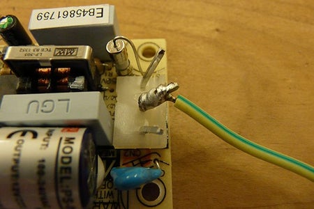 Soldering the Inverter's Power Input