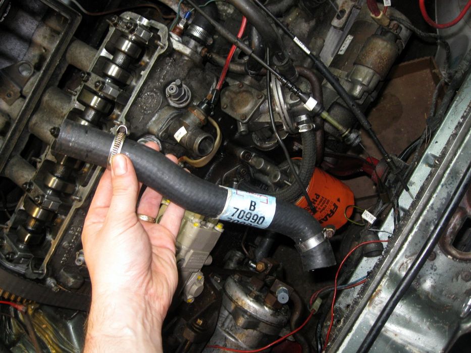 Replace a Mechanical Fuel Injection System on 1981 VW Rabbit Diesel ...