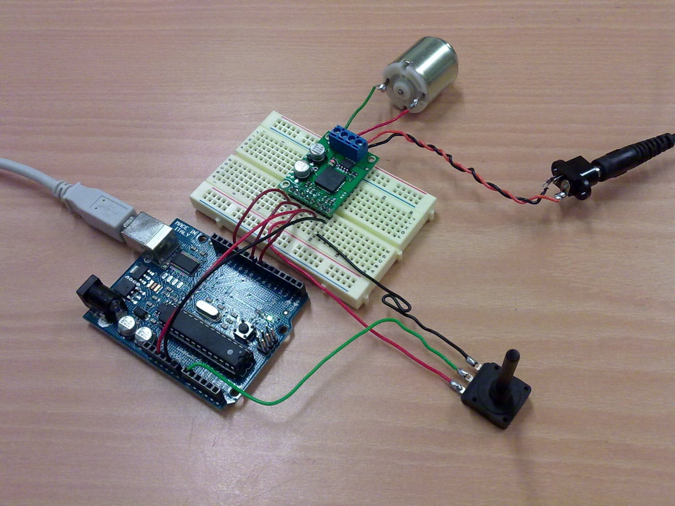 Arduino DC Motor Control