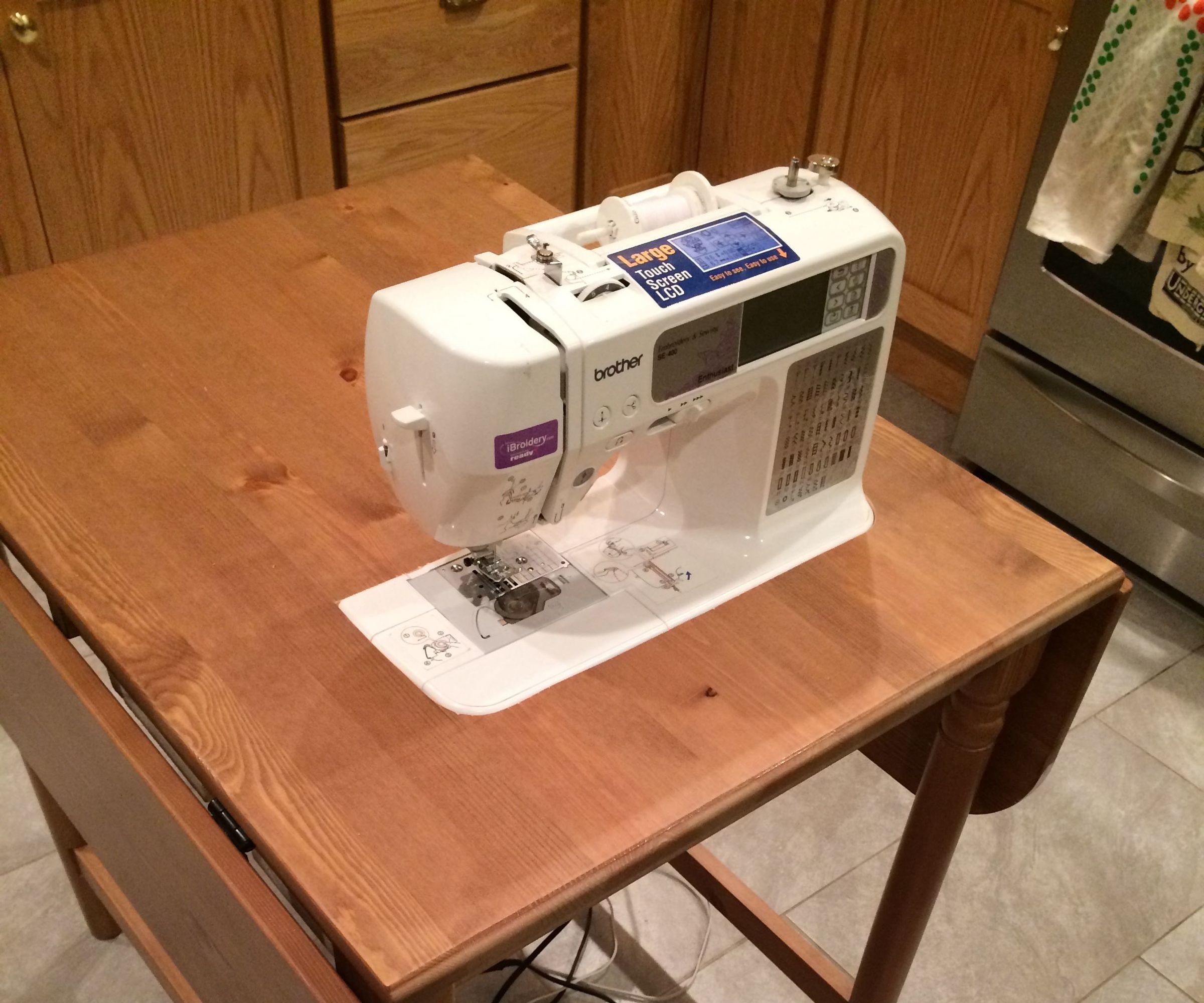 Sewing Machine Table Out of Ikea Ingatorp