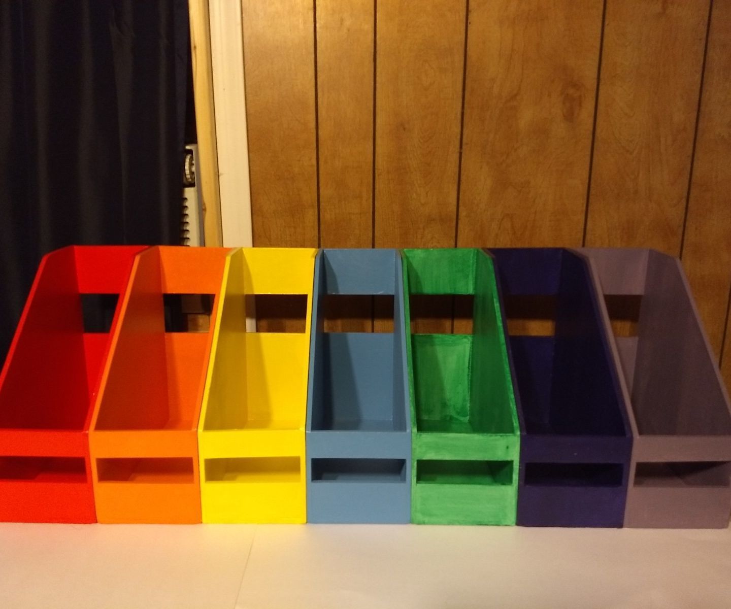 Rainbow File (stuff) holder