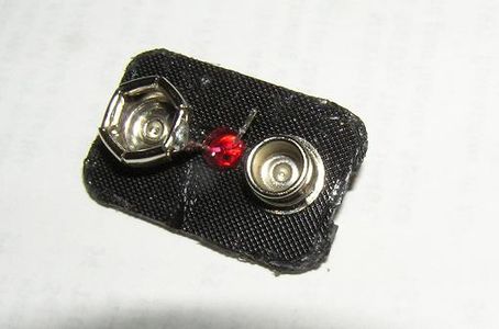 Soldering in the LED