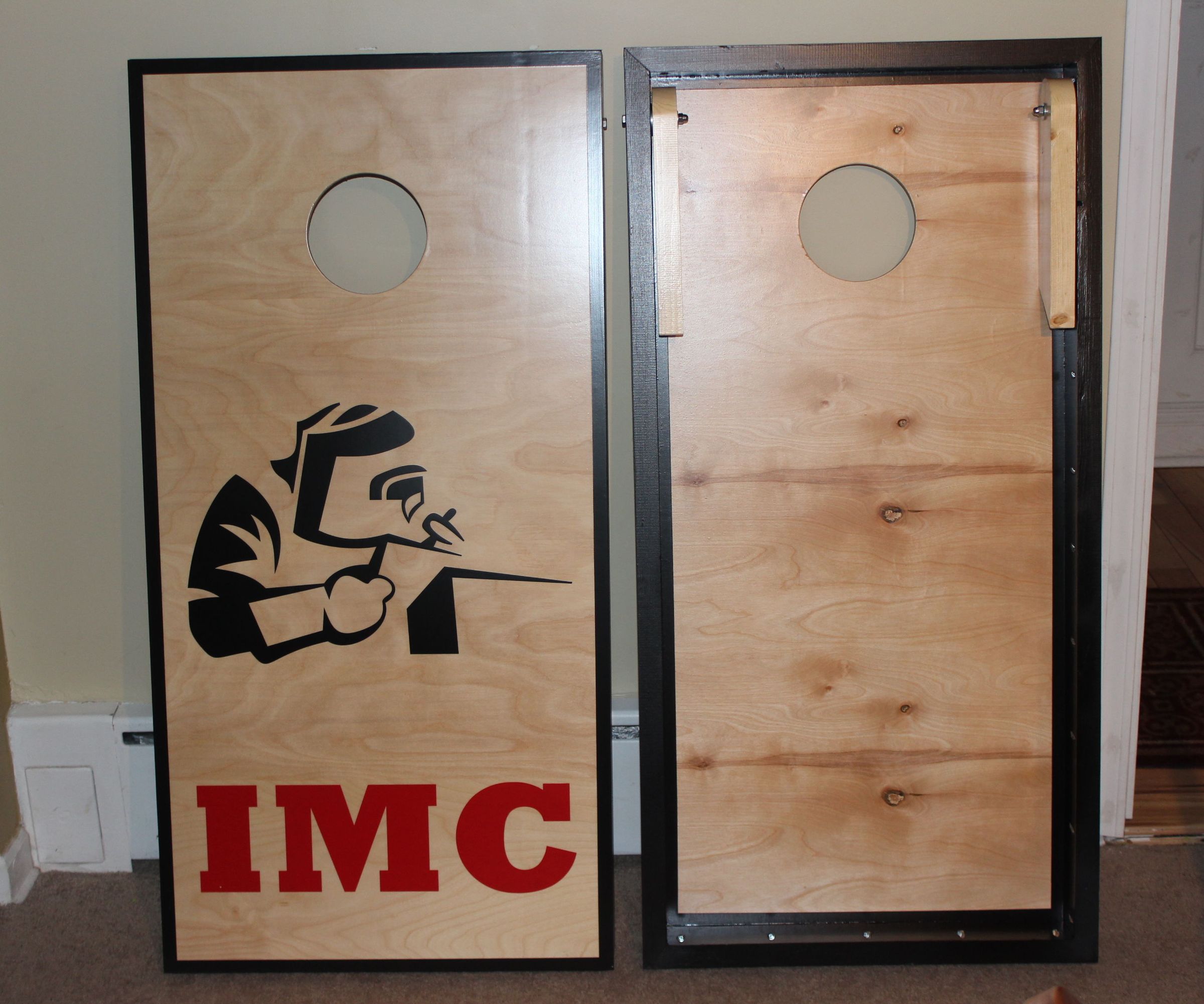 Cornhole Boards Wood Working Style