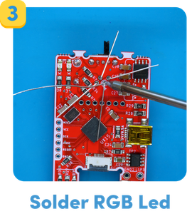 Fit and Solder the RGB LED