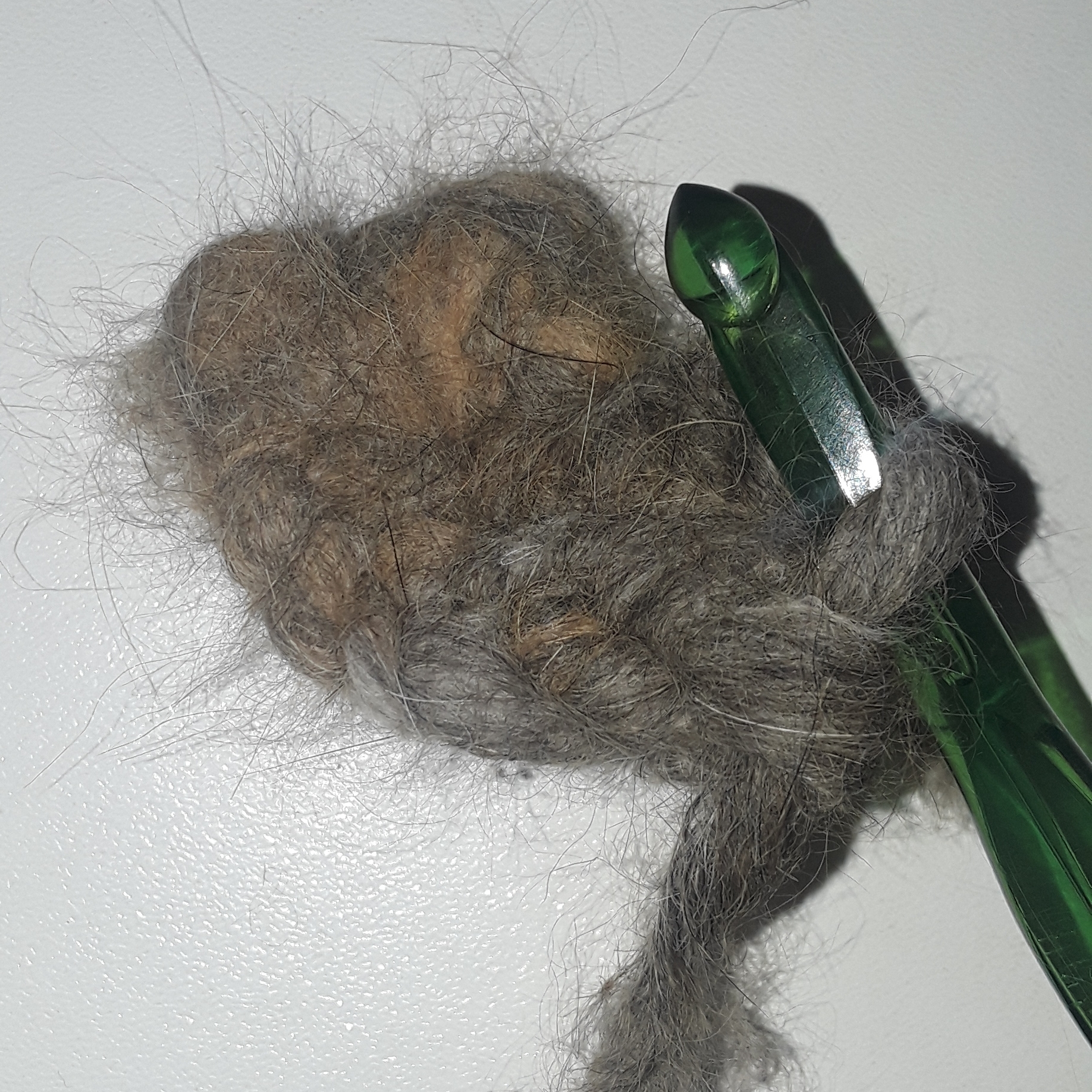 Shed Cat Hair Yarn for Decorative Purposes 3 Steps Instructables