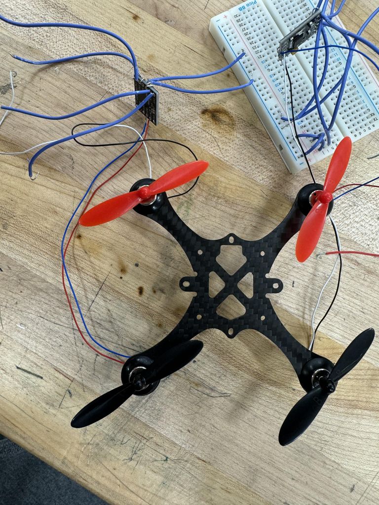 Raspberry Pi Pico W Driven Drone : 4 Steps - Instructables