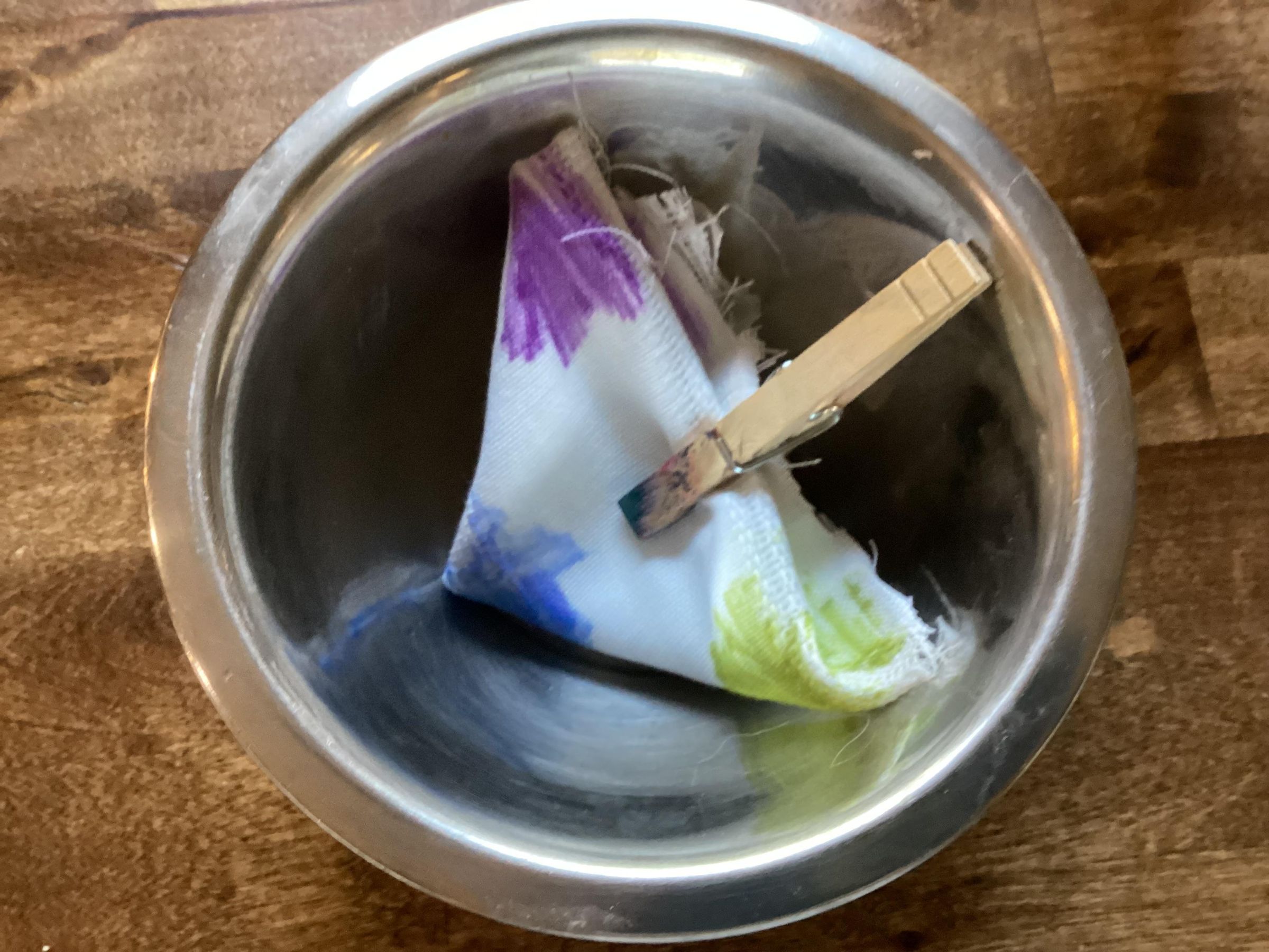 How to Tie Die Fabrics With Sharpies 6 Steps Instructables