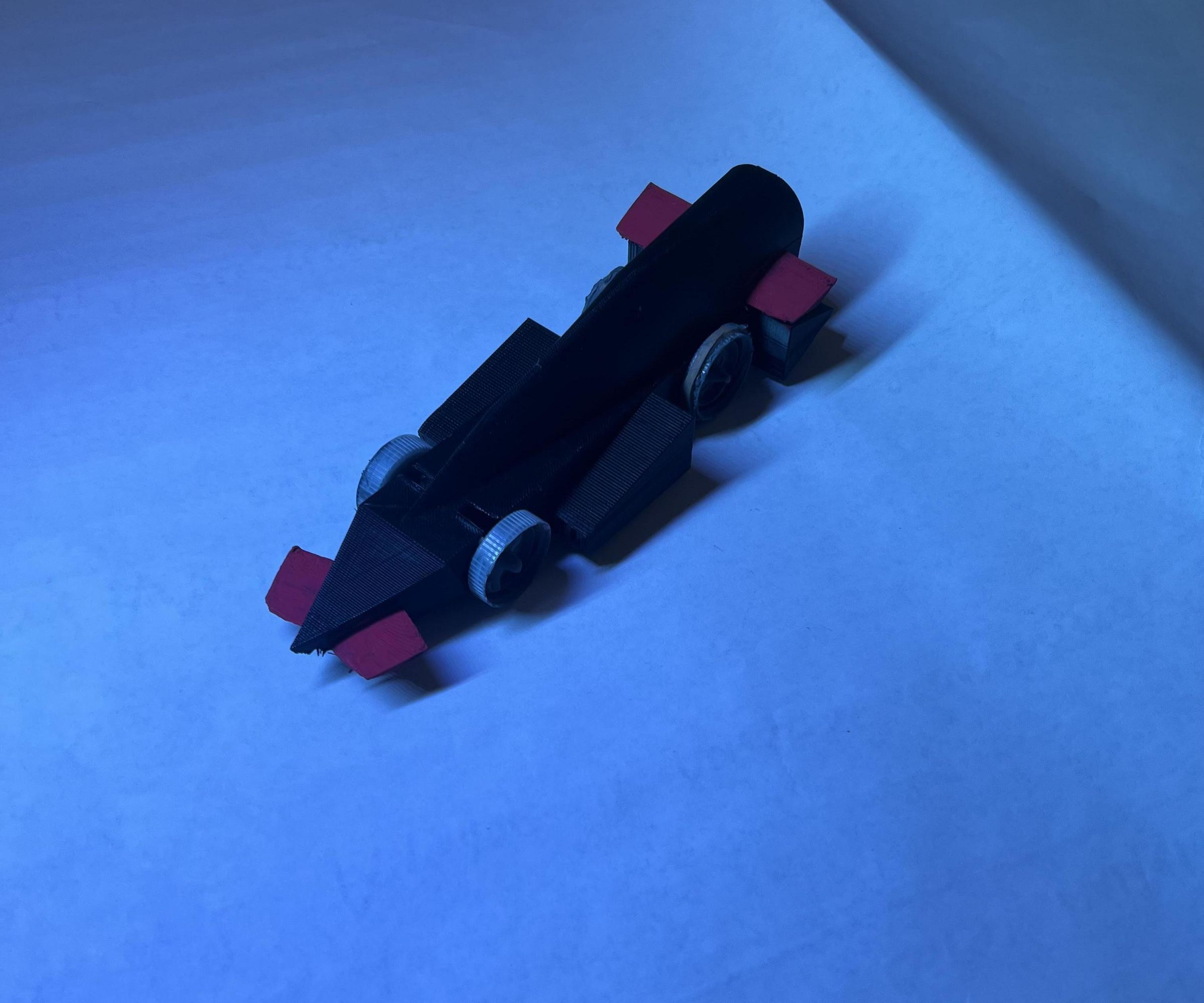 3D Printed Racecar With DIY Wheels