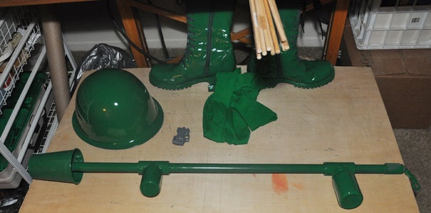 Operation Green - Part 6 - Spray Paint EVERYTHING Green
