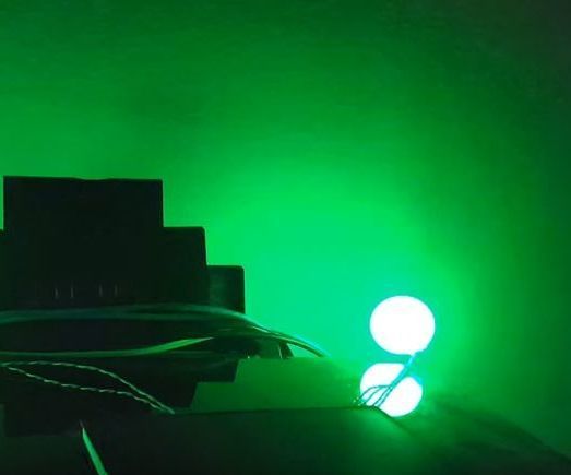 Simple Ambient RGB LEDs Lights With Visuino.