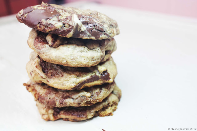 Caramel Chocolate Chunk Cookies