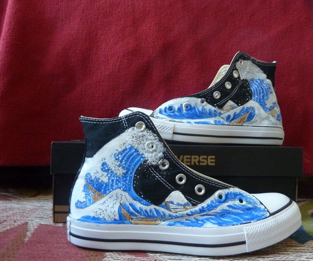 Paintings of converse shoes Clearance