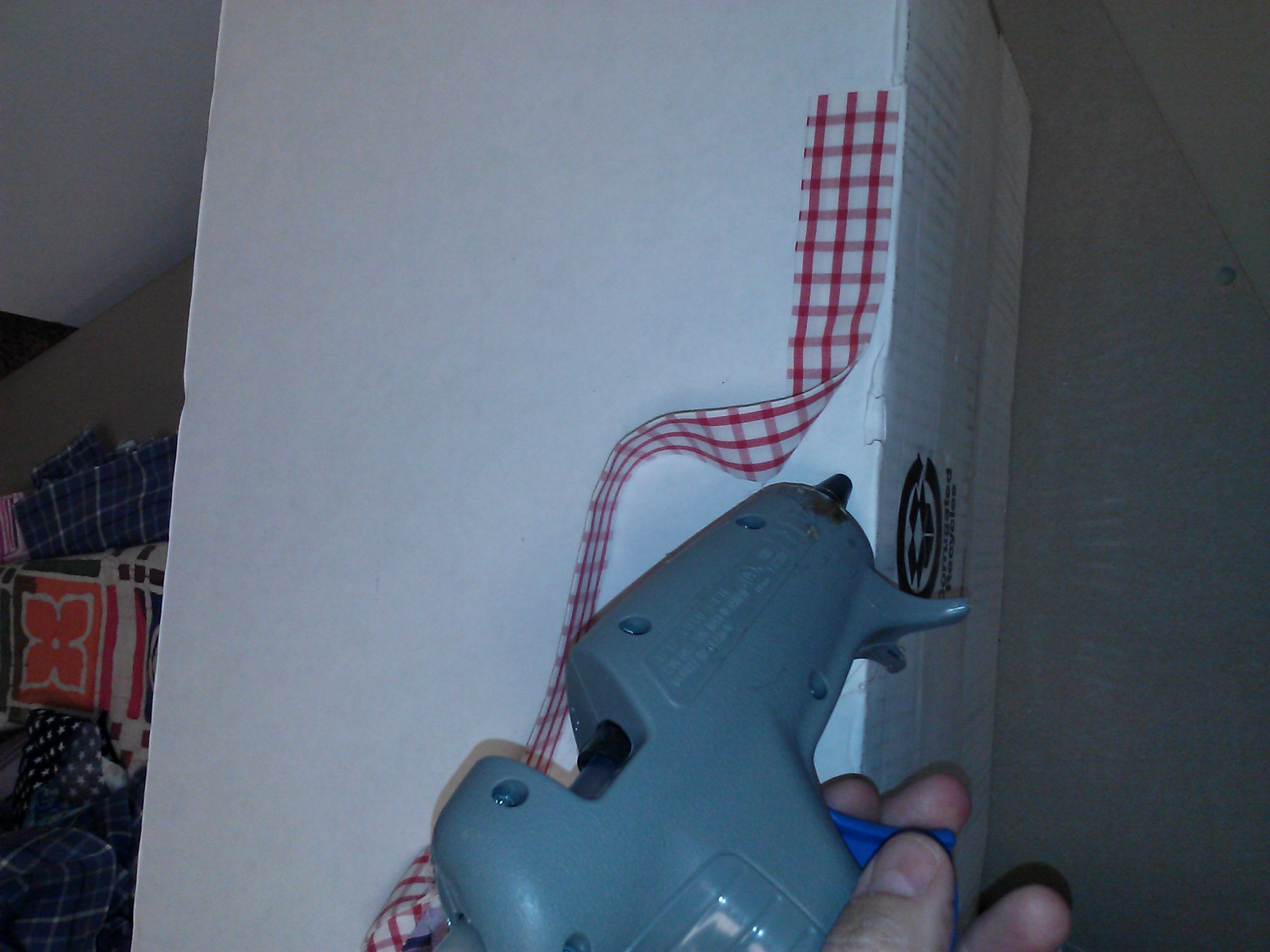 Fabric Covered Box 9 Steps Instructables